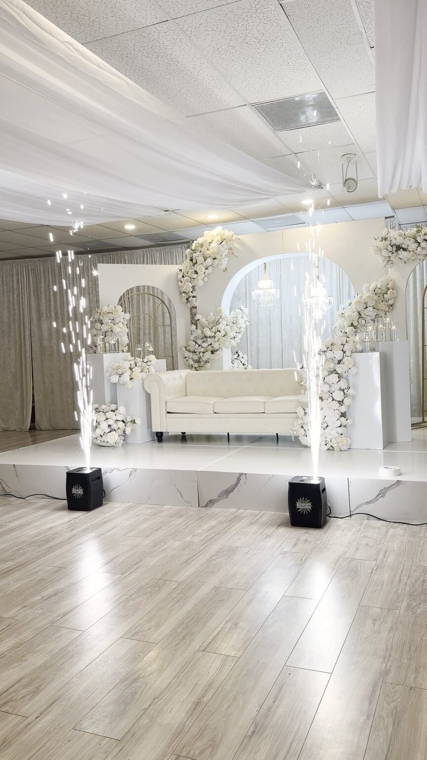 Reception space at 5959 West luxury wedding venue Orlando