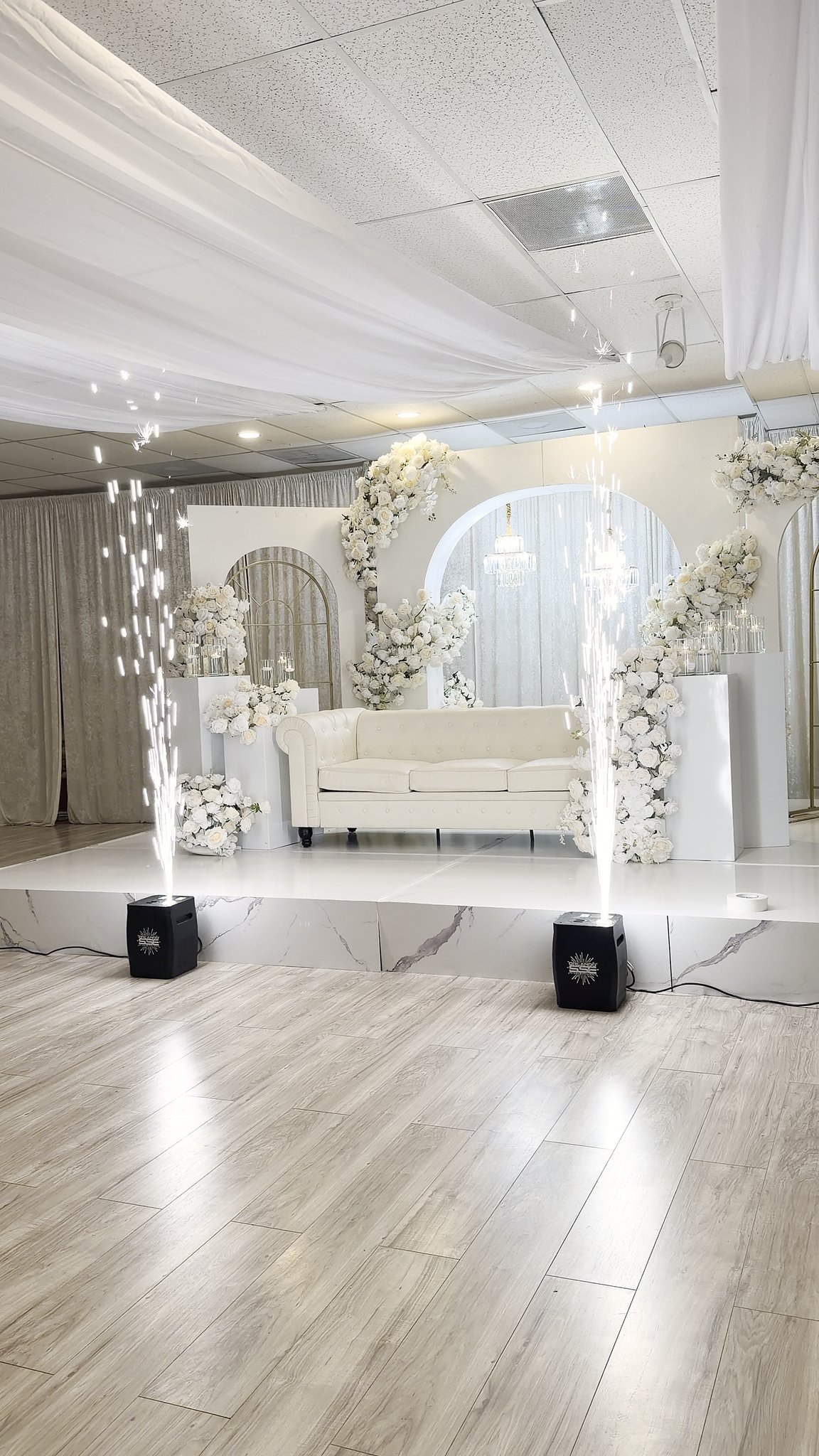 Reception space at 5959 West luxury wedding venue Orlando